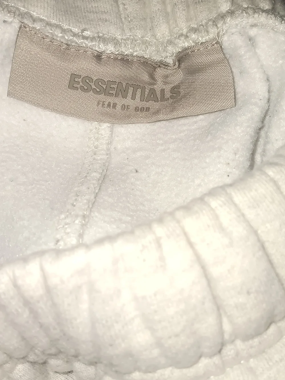 Fear of God Kids Light Gray ESSENTIALS Sweatshorts